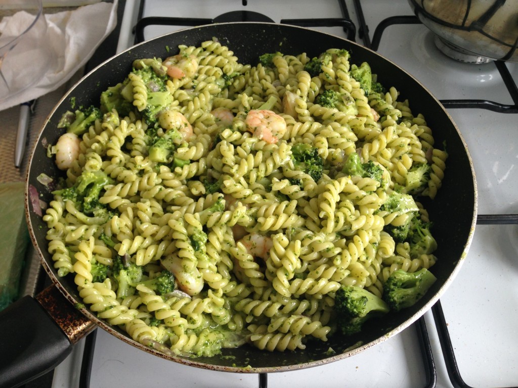 Pasta pesto 4
