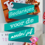 Bedankjes voor de meester/juf
