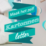 Maak het zelf: Kartonnen letter