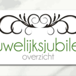 Handig: Huwelijksjubilea overzicht