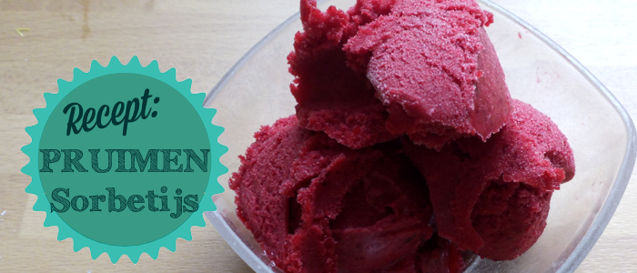 pruimensorbet