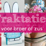 Inspiratie: traktaties voor broer of zus (+ gratis printables)