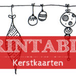 Gratis printable: kerstkaarten