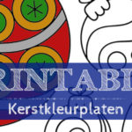 Printables: Kerstkleurplaten