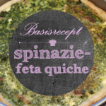 Basisrecept: Spinazie-feta quiche